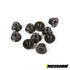 4mm Flanged Wheel Lock Nuts (10)