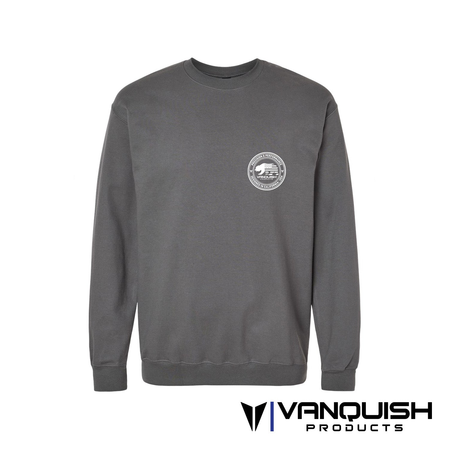 Primeselectsss Badge - Crewneck Sweatshirt - Dark Grey