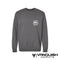 Primeselectsss Badge - Crewneck Sweatshirt - Dark Grey