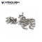 Titanium Hardware F10 Portal Front Axle Kit