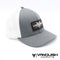 Primeselectsss Trucker Flex Fit Hat -Gray with White Mesh